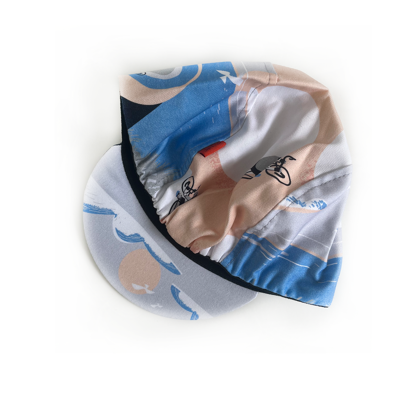 ABSTRACT BIKE RUNE CAP
