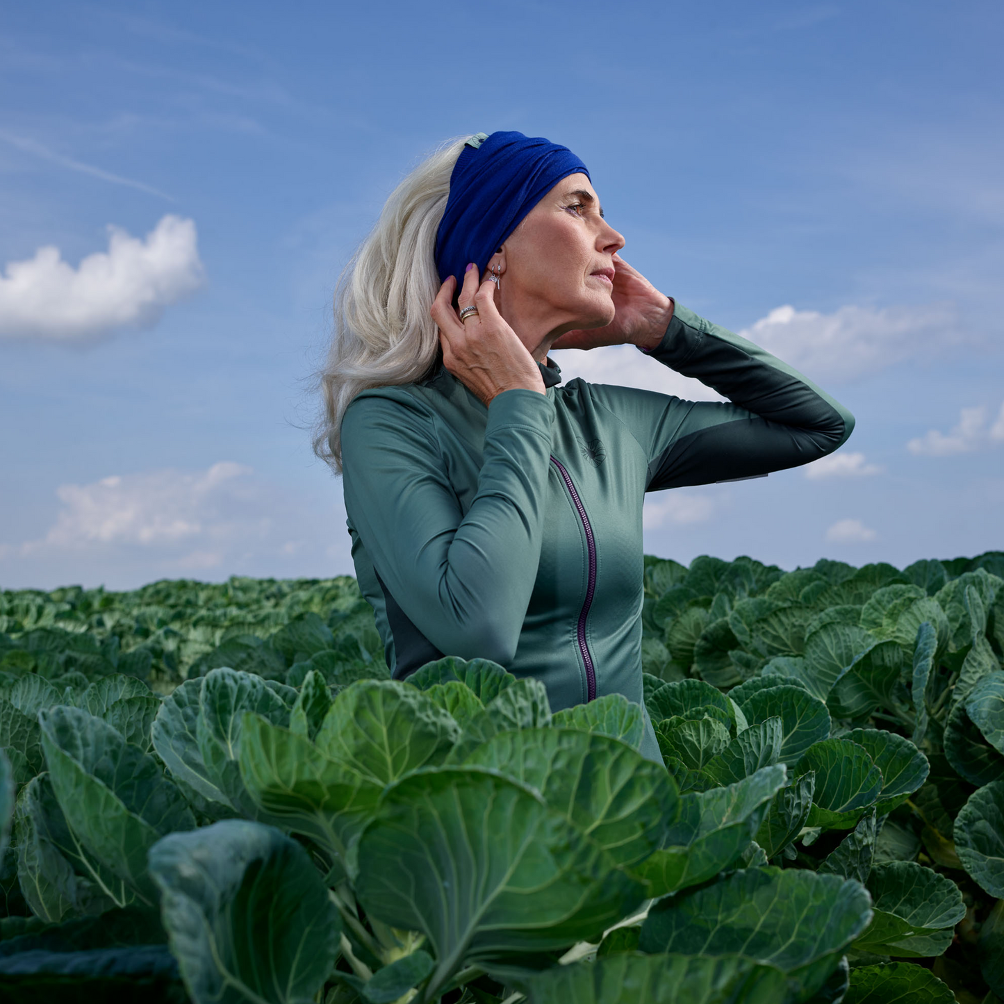 Merino Neck warmer - Kobalt