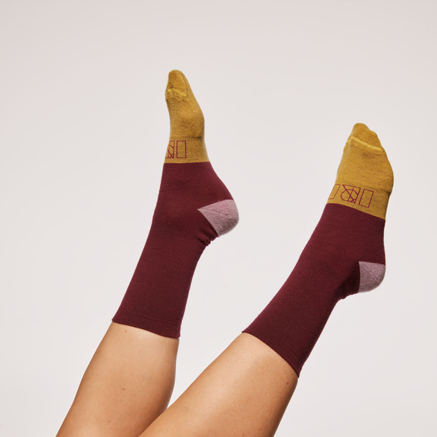 Merino Socks - Pansy Purple