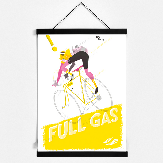 Full Gas! Limited risograph print