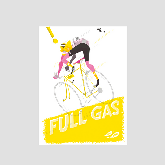 Full Gas! Limited risograph print