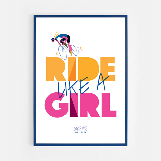 Ride Like a Girl Print